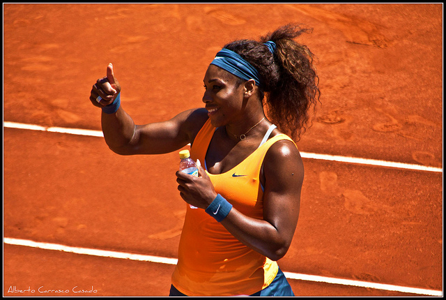 Serena Williams wins in Rome