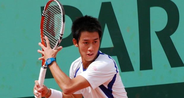 Nishikori sends Federer crashing out of Madrid
