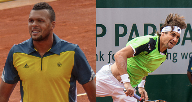 Tsonga & Ferrer Advance to French Open Semifinals