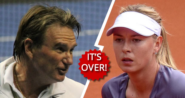 Sharapova and Connors Part Ways