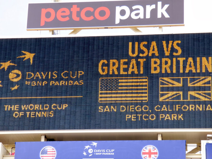 Luxilon Borg’s Davis Cup Photos – US v. GB 2014