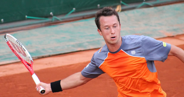 Kohlschreiber Triumphant in Dusseldorf